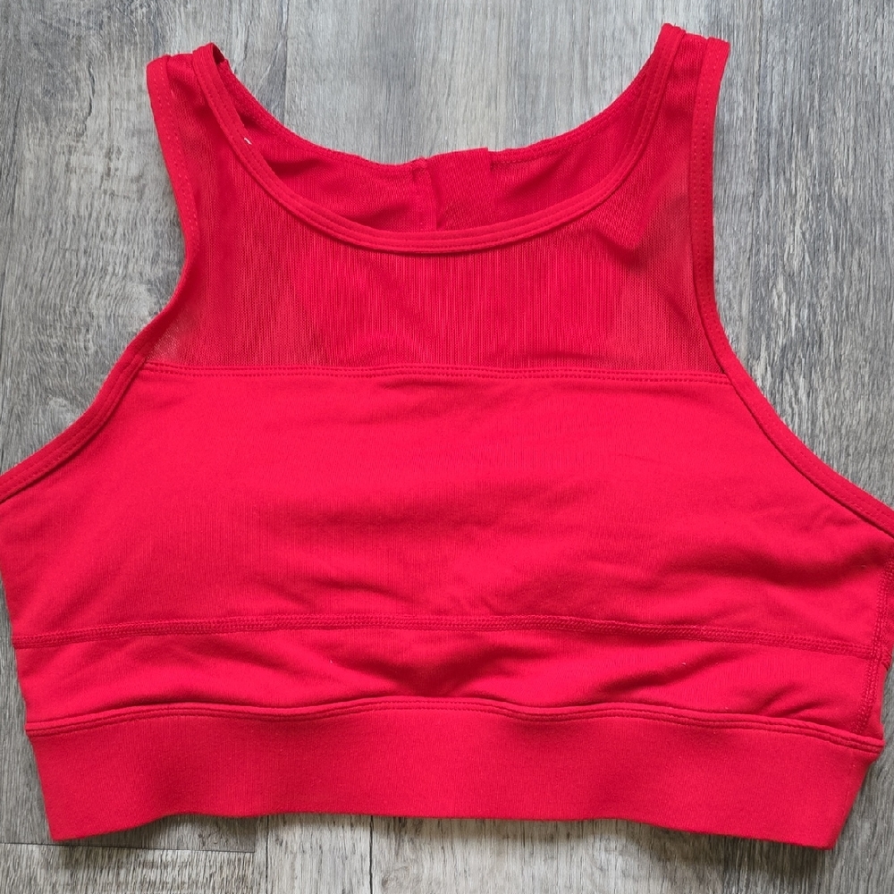 ZYIA Active Women's All Star Bra - Red - Size M - Picture 3 of 5